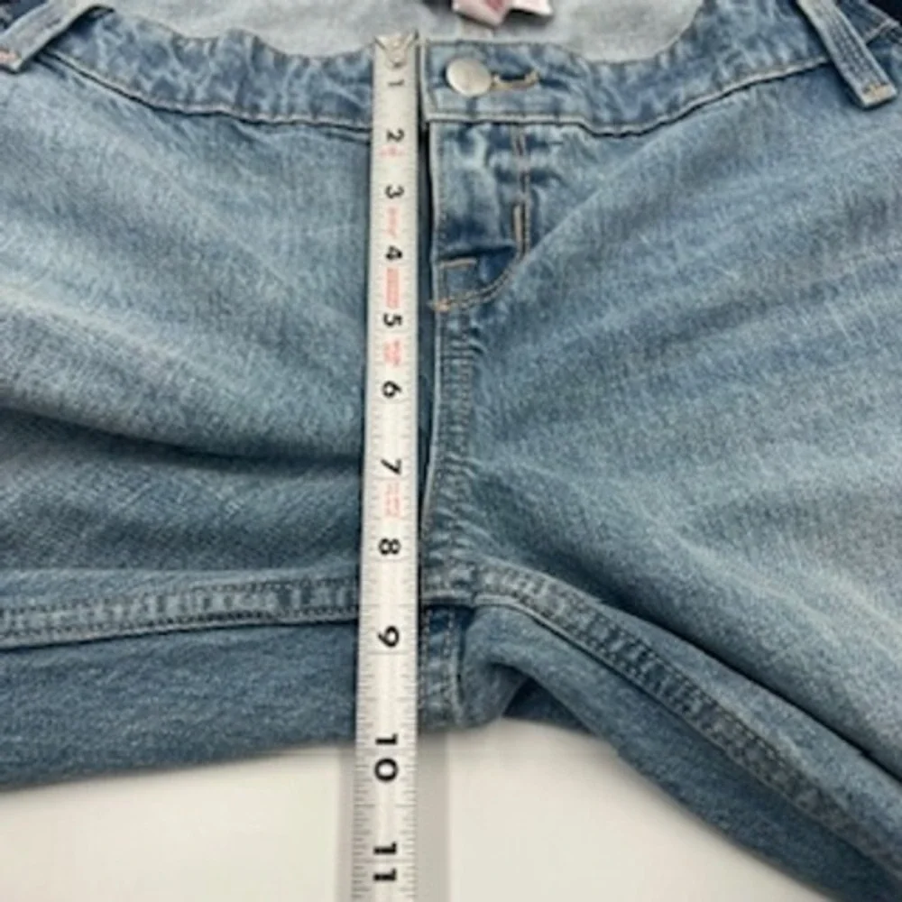 Isabel Maternity‎ by Ingrid & Isabel Cropped Vintage Straight Jeans Light Wash 6